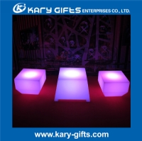 Style  Waterproof LED Plastic Illuminated Coffee Table 16 color Change